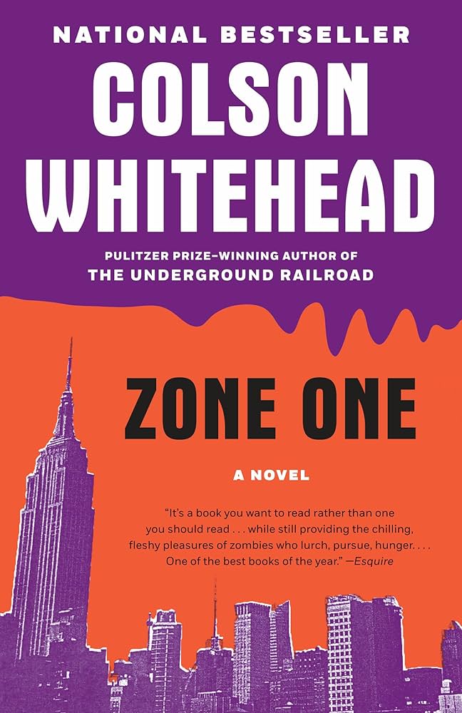 the cover of the book Zone One by Colson Whitehead